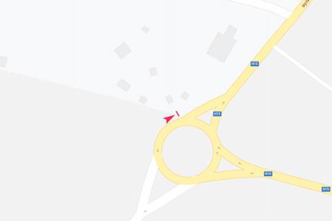 Білборд, Бігборд (Борд)  B у Курахово, 3х6  виїзд з міста схема