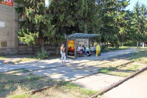 Билборд B в Харькове, 1,24х1,84  Клочківська вул. 261а (зупинка  вул. 23 Сепрня) фото 1