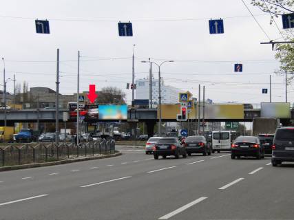 Билборд B в Запорожье Московский пр-т- Л.Ландау пр-т, в центр (Левый) фото 1