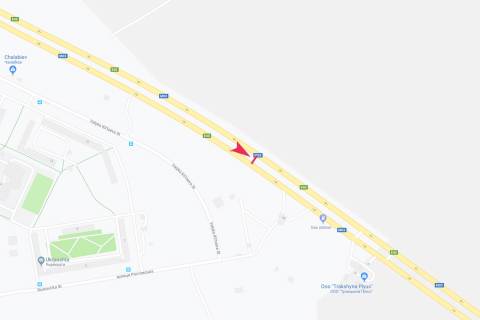Билборд B в Харькове, 3х6  просп. Героїв Харкова (Московський) (в'їзд/виїзд), з міста схема