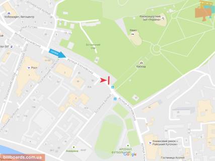 Скроллер B в Запорожье Клочковская ул., 50  в центр - 165705 схема