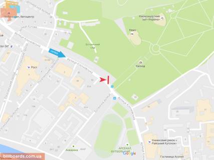 Скроллер B в Запорожье Клочковская ул., 50  в центр - 165703 схема