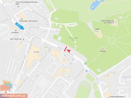 Скроллер A в Запорожье Клочковская ул., 52, из центра - 165706 схема