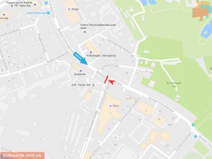 Скроллер B в Запорожье Клочковская ул. - Рогатинский проезд, из центра - 165722 схема