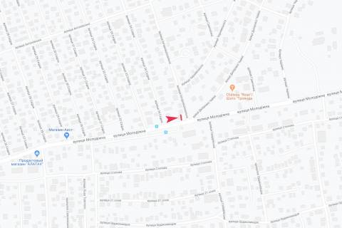 Білборд, Бігборд (Борд)  B у Антонівці вул Молодіжна схема