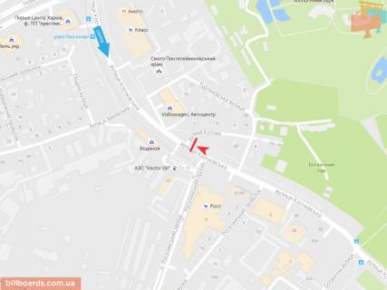 Скроллер A в Запорожье Клочковская ул. - Кутова ул.,  из центра - 165726 схема