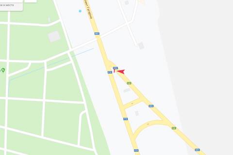 Билборд B в Харькове, 3х6  Аерокосмічний (Гагаріна) пр-т - Окружна дорога, в центр схема