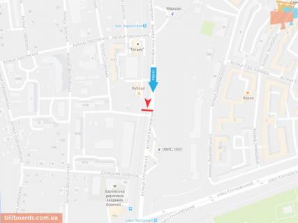 Prismatron, Prism A in Zaporizhzhya Klockovskaa st. - Dergacevskij per., v centr   ( VIP ) - 165745 scheme