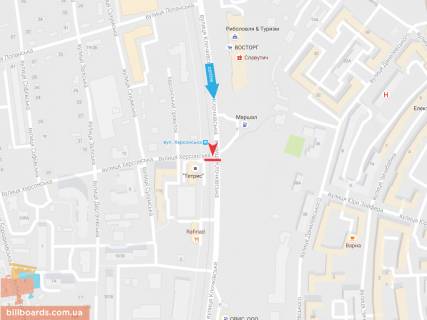 Призма A в Запорожье Клочковская ул., 111а, в центр   ( VIP ) - 165753 схема