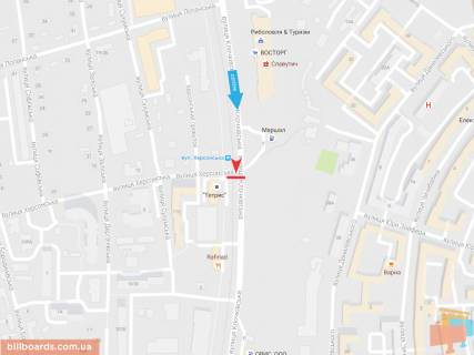 Призма A в Запорожье Клочковская ул., 111а, в центр   ( VIP ) - 165754 схема