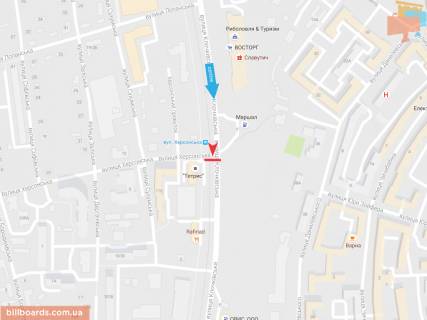 Призма A в Запорожье Клочковская ул., 111а, в центр   ( VIP ) - 165755 схема