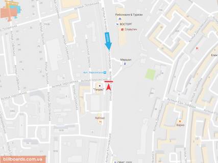 Призма B в Запорожье Клочковская ул., 111а, из центра   ( VIP ) - 165756 схема