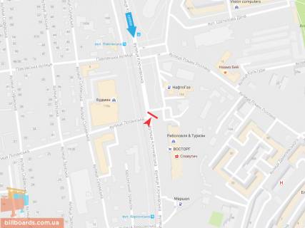 Скролер, Скрол A у Запоріжжі Клочковская ул., 134 , из центра - 165773 схема