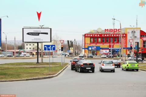 Билборд A в Запорожье Клочковская ул. - Космическая ул   ( VIP ) фото 1