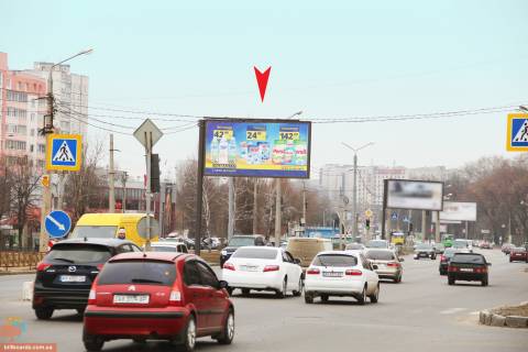 Билборд B в Запорожье Клочковская ул., 163, из центра   ( VIP ) фото 1