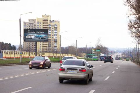 Билборд B в Днепр (Днепропетровск), 3х6  Полтавський шлях вул., 192, з центру фото 1