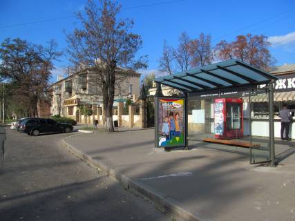Ситилайт A в Харькове, 1,24х1,84  Клочківська вул. 230 (зупинка  вул. 23 Сепрня) фото 1