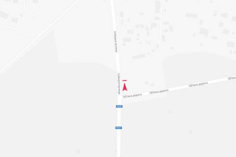 Билборд A в Широком, 3х6  в'їзд із об'їзної біля могили Козака Сиромахи схема