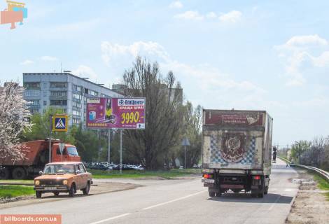 Билборд B в Запорожье Грицевца ул. ,25-А ,из центра фото 1