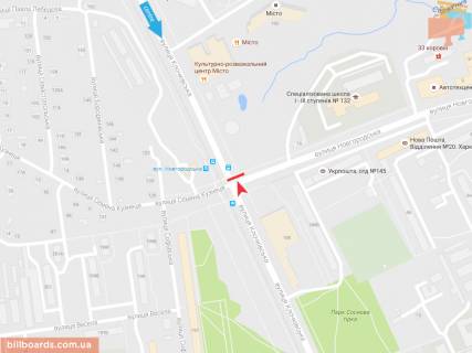 Скроллер A в Запорожье Клочковская ул. - Новгородская ул., из центра - 165814 схема