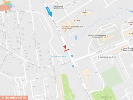 Призма A в Запорожье Клочковская ул., 197е, в центр - 165820 схема