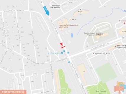 Призма A в Запорожье Клочковская ул., 197е, в центр - 165818 схема