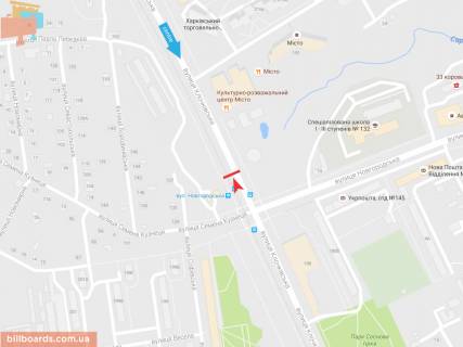 Призма B в Запорожье Клочковская ул., 197е, из центра - 165821 схема