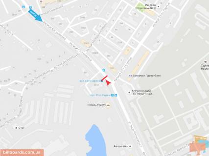 Призма B в Запорожье Клочковская ул. 261а из центра - 165859 схема