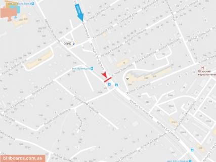 Призма A в Запорожье Клочковская ул., 283б в центр - 165870 схема