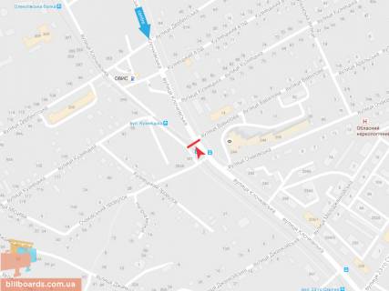 Призма B в Запорожье Клочковская ул., 283б из центра - 165873 схема