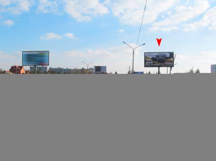 Билборд A в Запорожье Клочковская ул.(водохранилище) (1), в центр фото 1