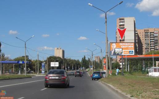 Билборд A в Запорожье Клочковская ул., 258, из центра фото 1