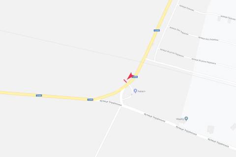 Білборд, Бігборд (Борд)  A у Маньківці на Умань схема