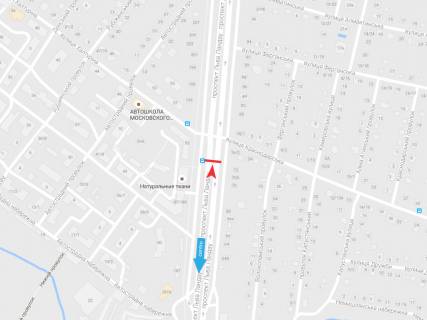 Призматрон, Призма A у Харкові, 3х6  просп. Льва Ландау (50-річчя СРСР) 74, в центр - 472033 схема