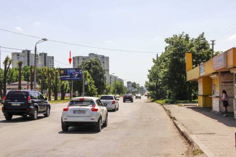 Билборд B в Днепр (Днепропетровск), 3х6  Леся Сердюка вул., 36, в центр  (Класс) фото 1