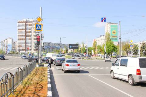 Видеоборд A в Харькове, 6x3  Людвіга Свободи пр-т (напроти д. № 62 по пр. Перемоги), з центру (Супермаркети "КЛАС", "Рост", гіпермаркети "МЕТРО", "Ашан" та Епіцентр) - 457658 фото 1