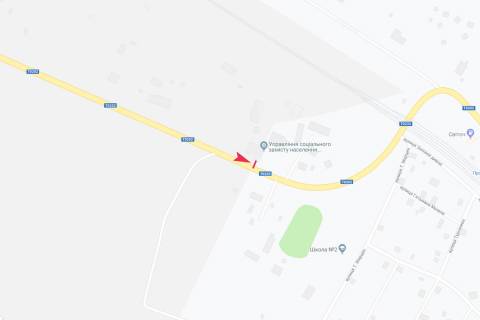 Білборд, Бігборд (Борд)   у Крижополі виїзд з міста схема