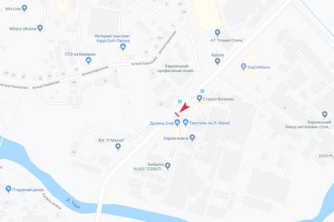 Билборд B в Харькове, 3х6  просп. Любові Малої (Постишева) - Григорівське шосе (Комсомольське шосе), з центру схема