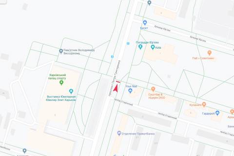 Призматрон, Призма A у Харкові, 3х6  Петра Григоренка пр-т, 11-а - Стадіонний пр-д, в центр - 471766 схема
