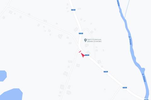 Билборд B в Новопскове, 3х6  дорога Т-13-07 схема