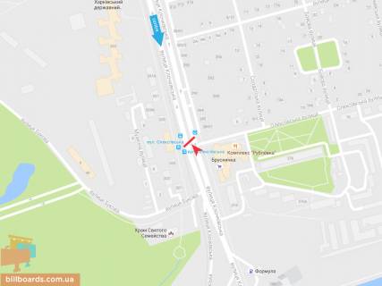 Призма B в Запорожье Клочковская ул., - Алексеевская ул., из центра - 165900 схема