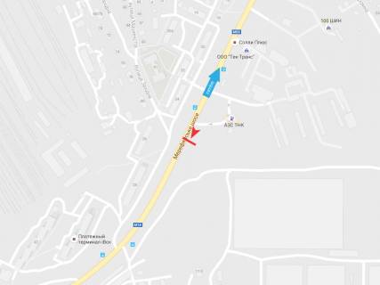 Билборд B в Харькове, 3х6  Мереф'янське шосе (1), з міста схема