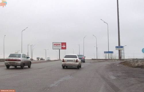 Билборд B в Запорожье Клочковская ул. - Лозовеньковский пр., из центра фото 1