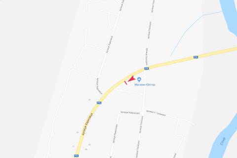 Билборд B в Заречном, 3х6  на Мутвіцю схема