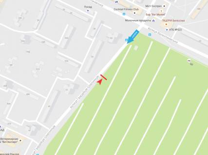Билборд A в Днепр (Днепропетровск), 3х6  Гвардійців-Широнінців вул. – Валентинівська вул., з центру схема
