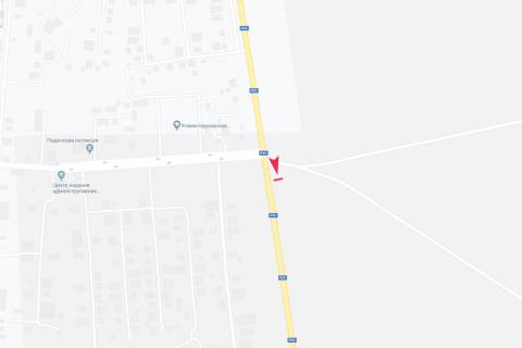 Билборд B в Доброславе въезд схема