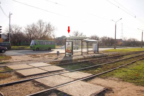 Билборд B в Харькове, 1,24х1,84  Салтівське шосе (навпроти будинку № 178/65) (зупинка Марії Заньковецької (Мотронінська)), в центр фото 1