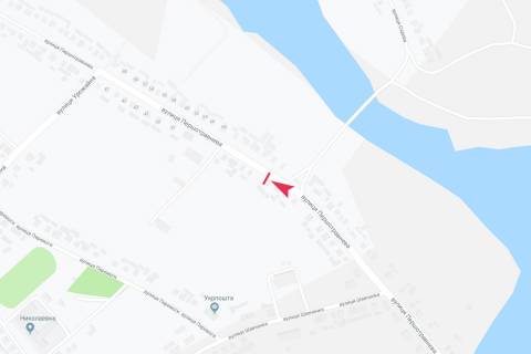 Билборд B в Николаевке, 3х6  Дорога Р-61 Батурин-Конотоп-Сумі 130 км+150 вправо схема