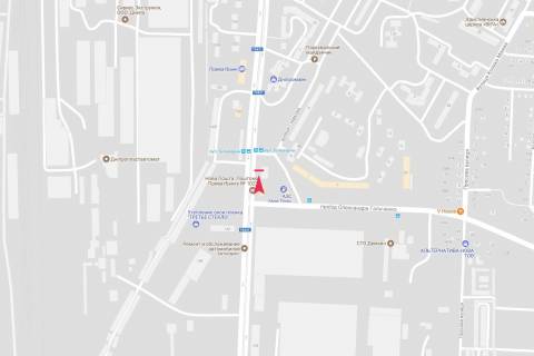 Билборд A в Днепр (Днепропетровск), 3x6  Богдана Хмельницького просп. (Героїв Сталінграда)., 133, за поворотом проїзду Гальченка схема