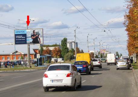 Билборд B в Харькове, 3х6  Петра Григоренка пр-т, 4-Б, в центр фото 1